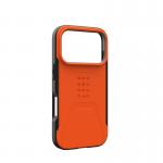 Carcasa UAG Civilian cu Magsafe compatibila cu iPhone 17 Pro, Portocaliu 6 - lerato.ro